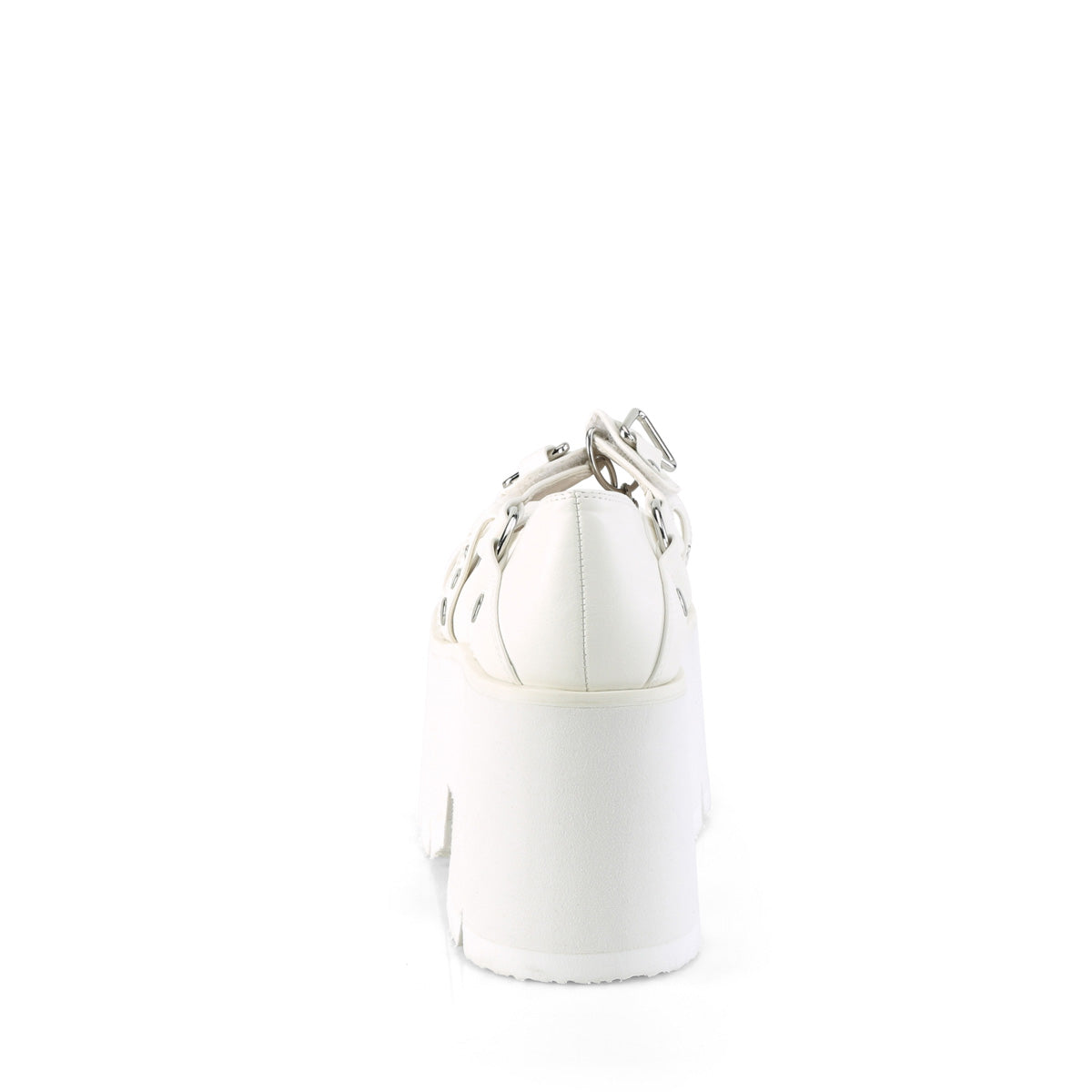 DemoniaCult  Zapatillas ASHES-33 Wht Leather Vegan