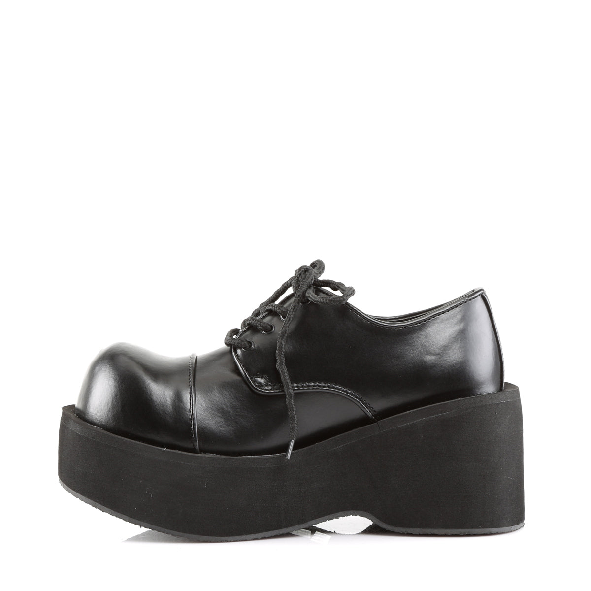 DemoniaCult Womens Pumps DANK-101 Blk Vegan Leather