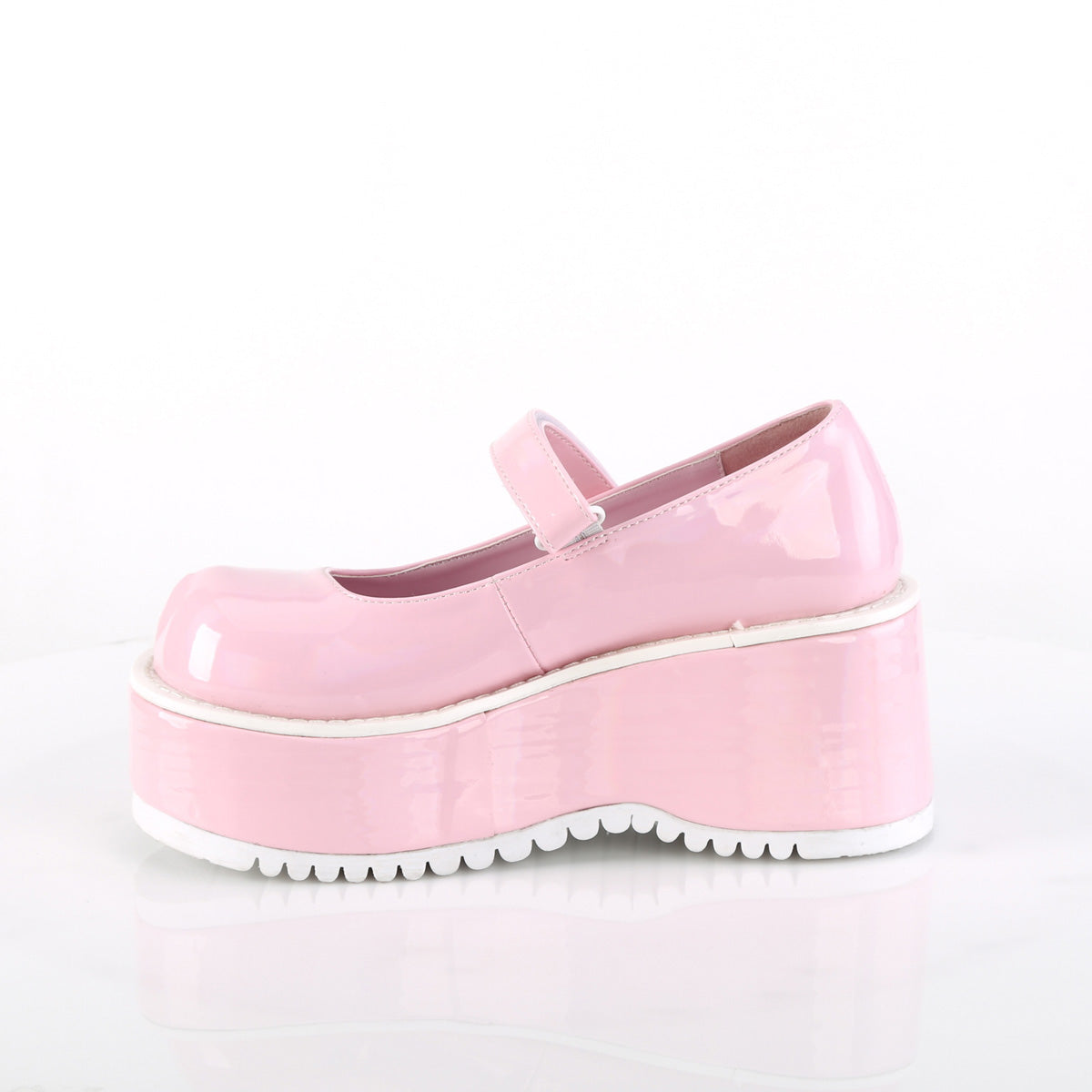 DemoniaCult  Zapatillas DOLLIE-01 B. Pink Holo Pat