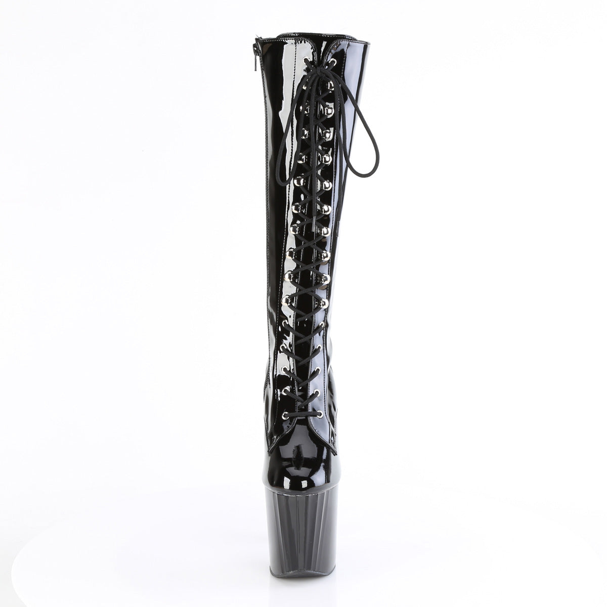 Pleaser   ENCHANT-2023 Blk Str. Pat/Blk