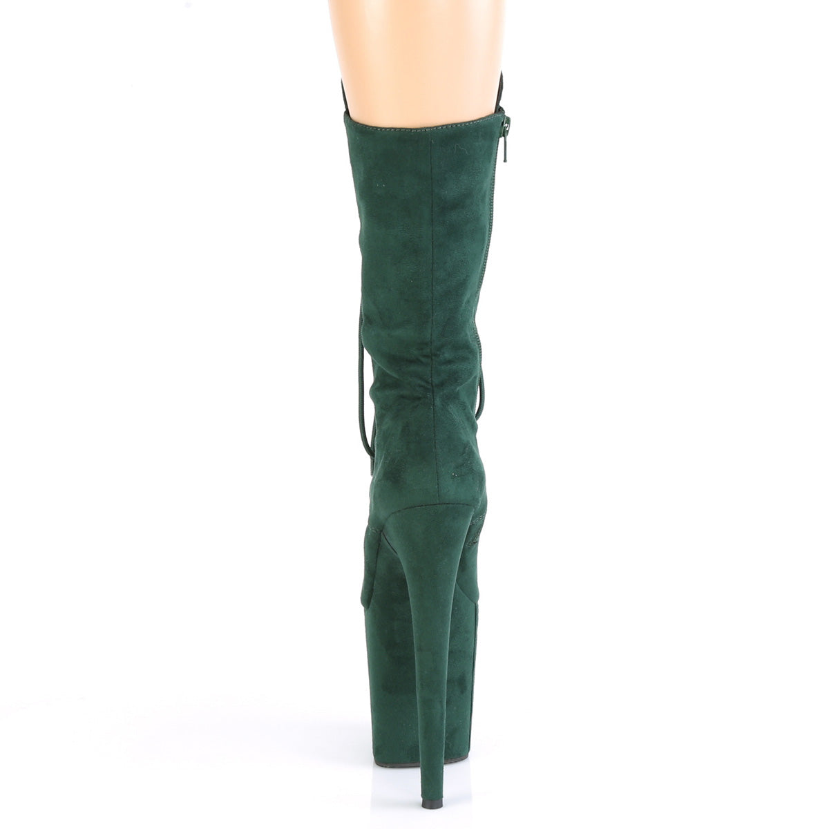 Pleaser Botas de tobillo para mujer FLAMINGO-1050FS Emerald Green F.Suede / Emerald Green F.Suede