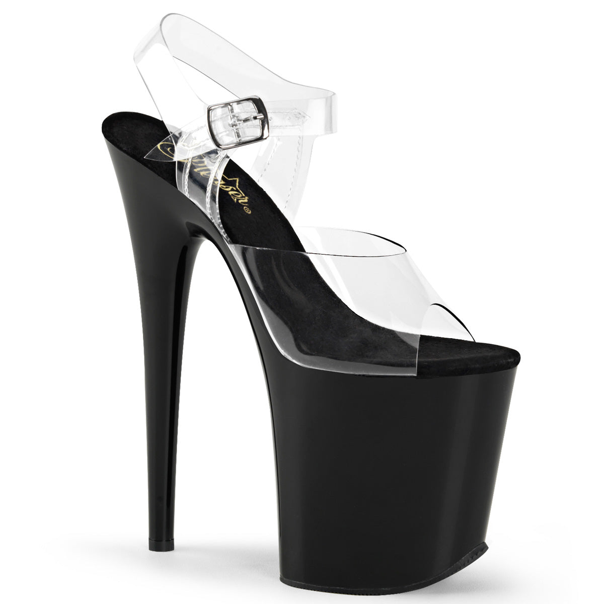 Pleaser Sandalias para mujer FLAMINGO-808 clr / blk