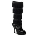 Funtasma Botas de tobillo para mujer FLAPPER-168 blk lentejuelas