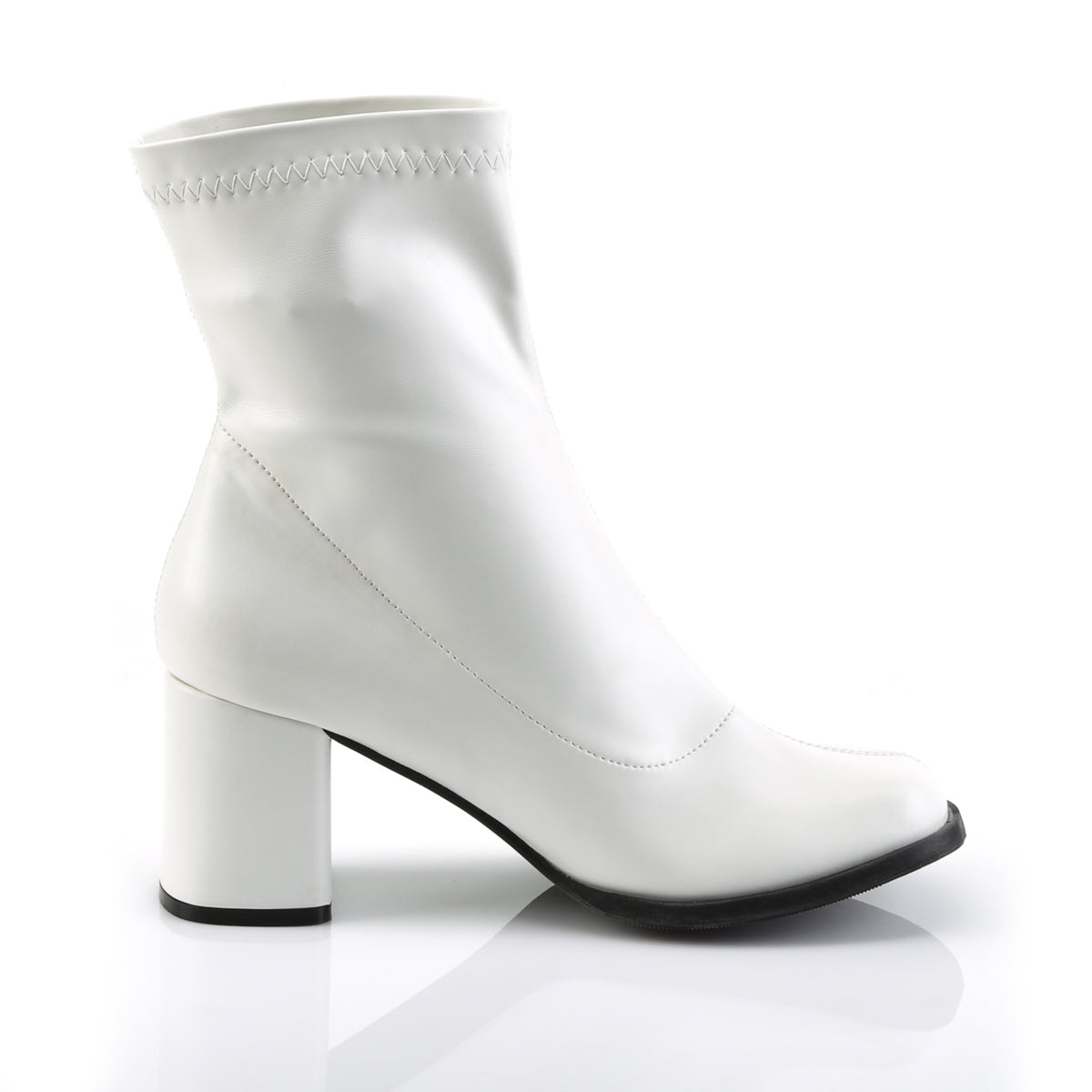 Funtasma Botas de tobillo para mujer Gogo-150 wht str pu