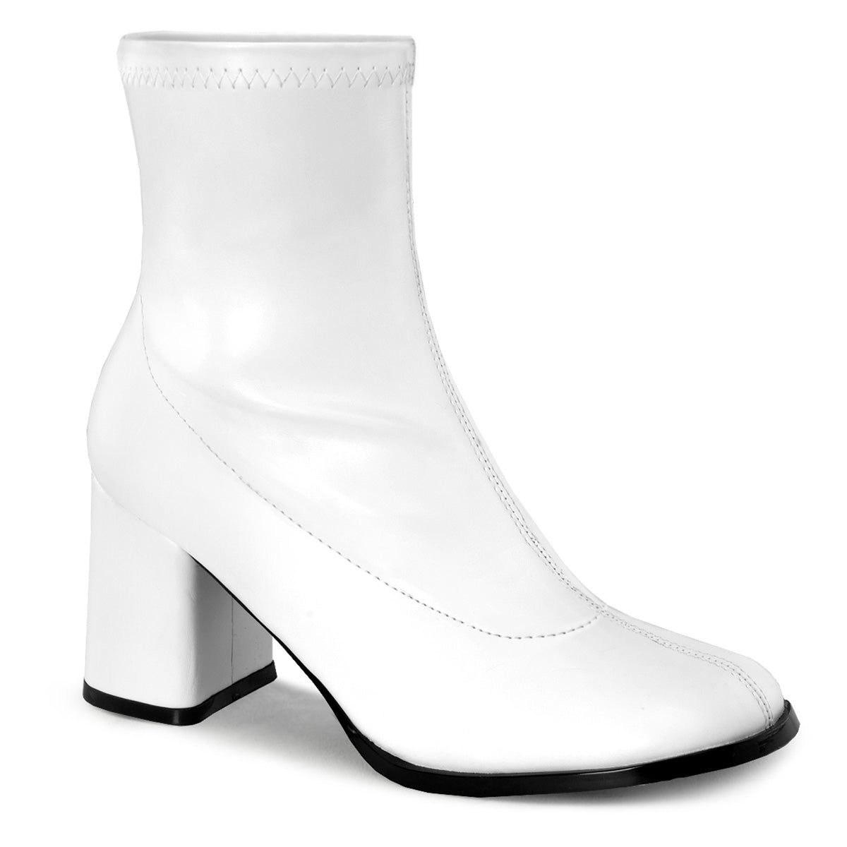 Funtasma Botas de tobillo para mujer Gogo-150 wht str pu