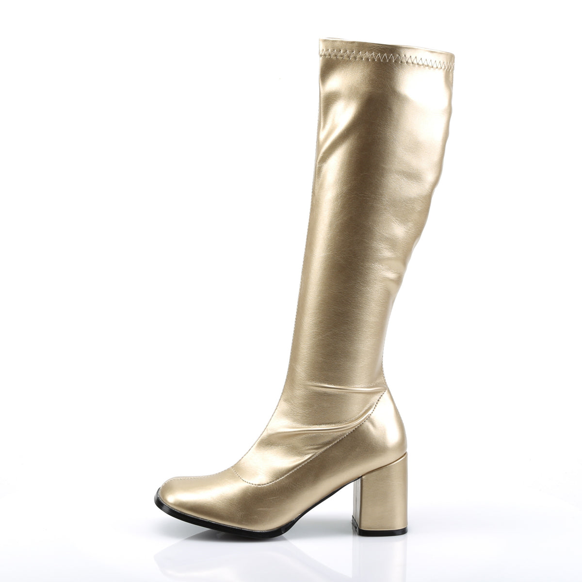 Funtasma Botas de mujer Gogo-300 dorado str pu