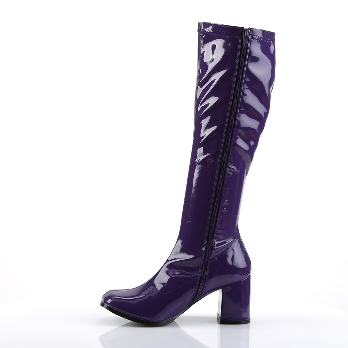 Funtasma Botas de mujer Gogo-300 PURPLE STR PAT