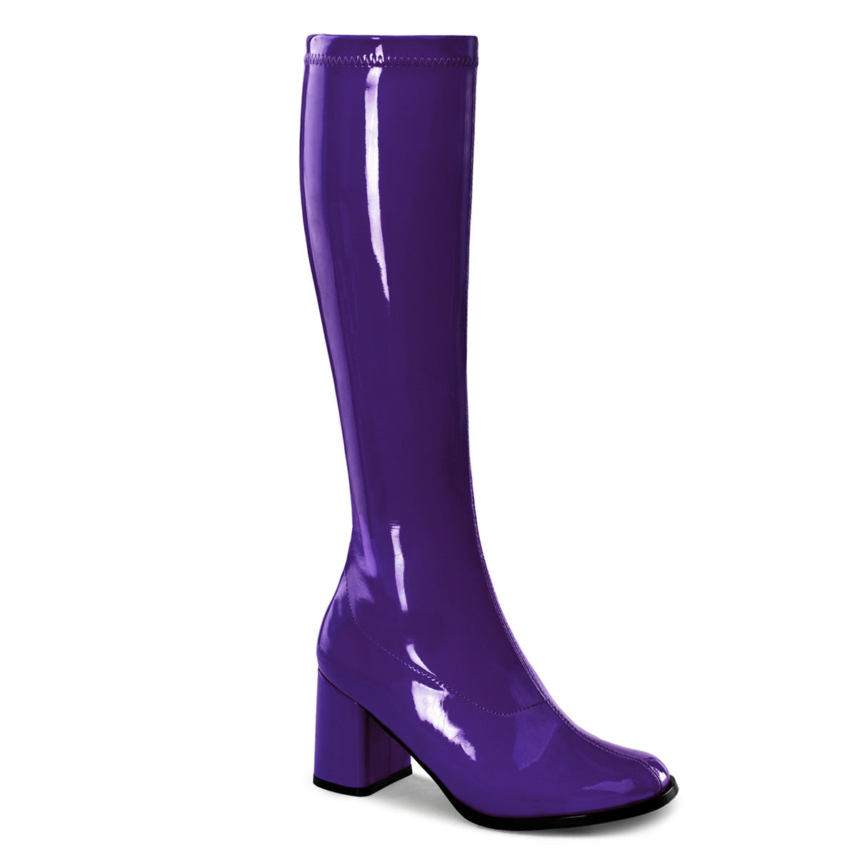 Funtasma Botas de mujer Gogo-300 PURPLE STR PAT