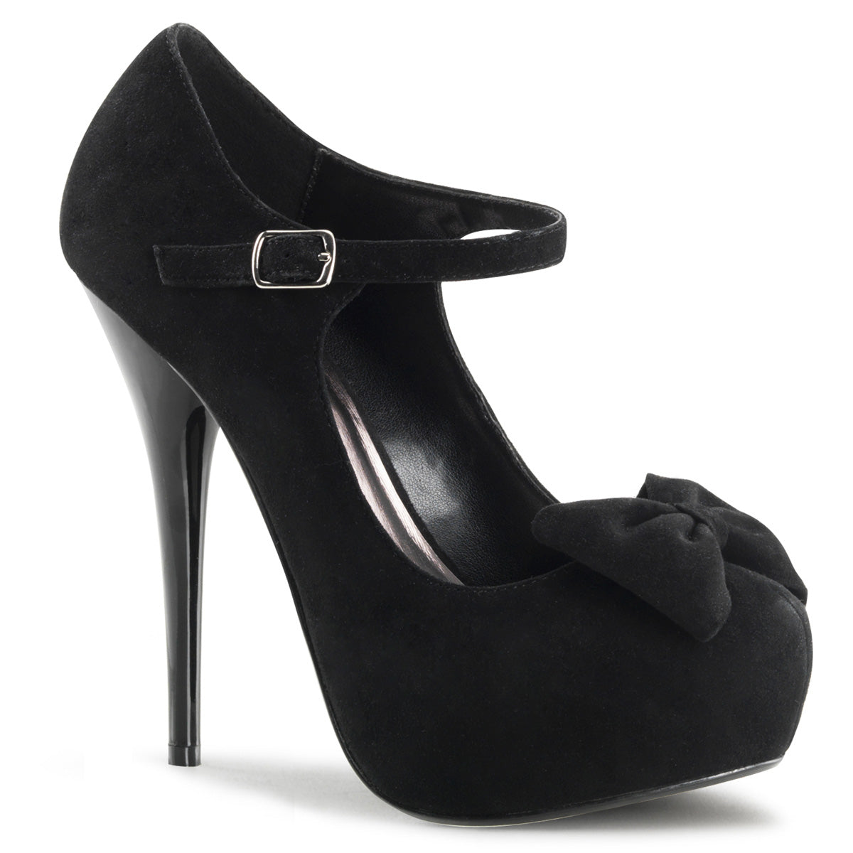 Pleaser Day & Night   GORGEOUS-35 Blk Suede