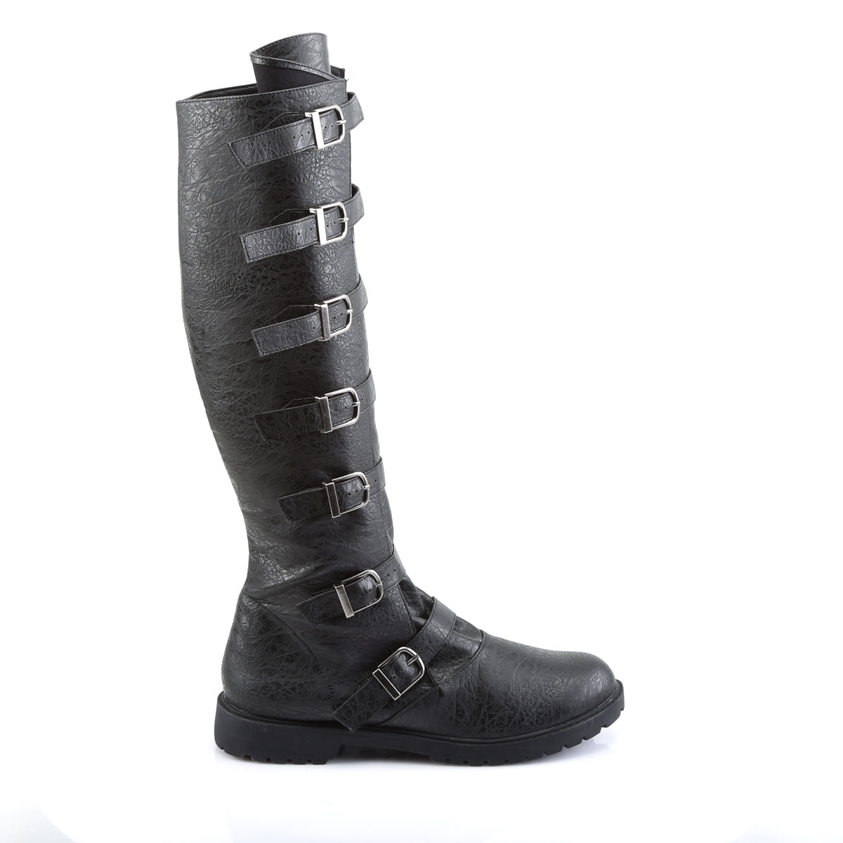 Funtasma Botas para hombre GOTHAM-110 BLK PU angustiada