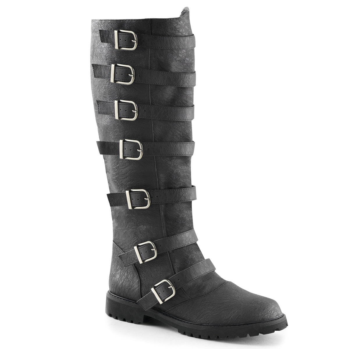 Funtasma Botas para hombre GOTHAM-110 BLK PU angustiada