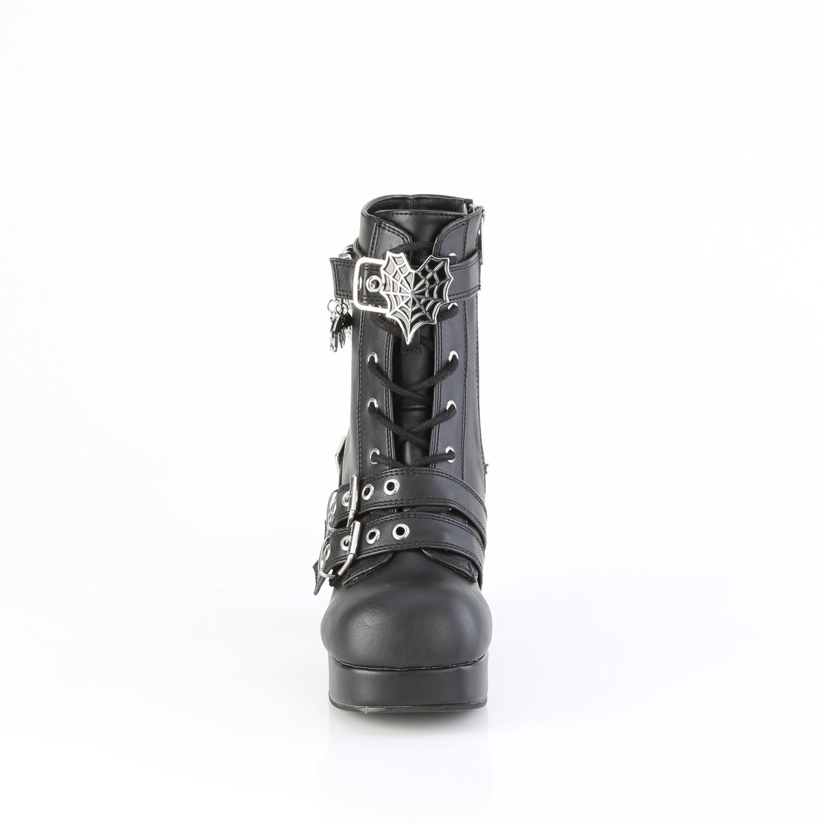 DemoniaCult   GOTHIKA-66 Blk Vegan Leather