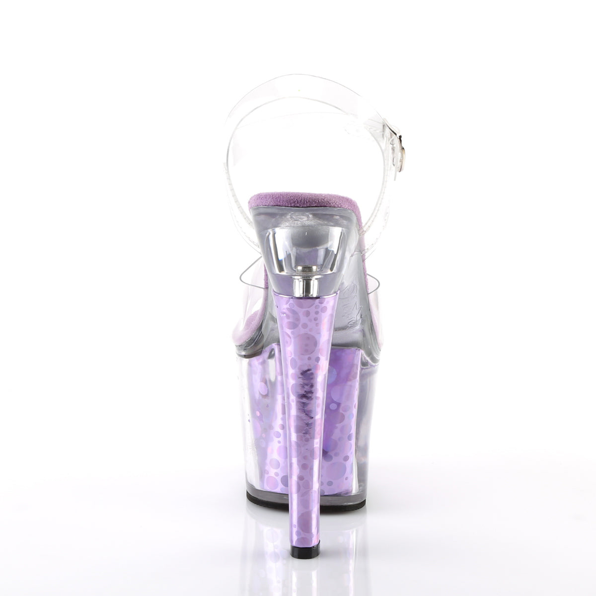 Pleaser   RADIANT-708BHG Clr/Purple Hologram