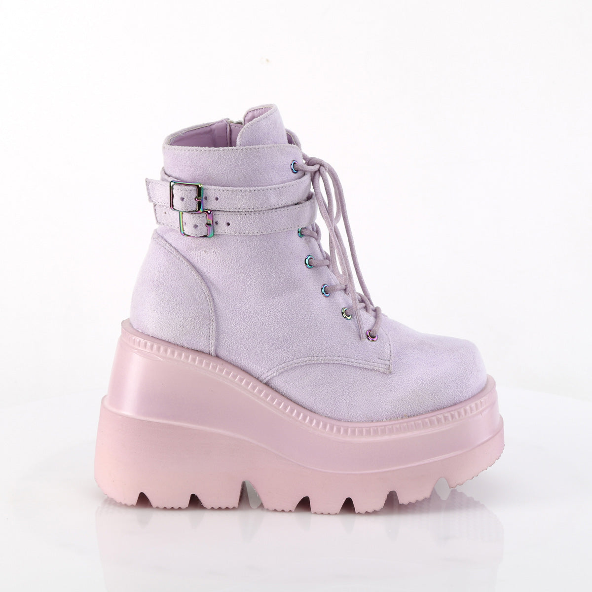 DemoniaCult  Botines SHAKER-52 gamor vegano lavanda