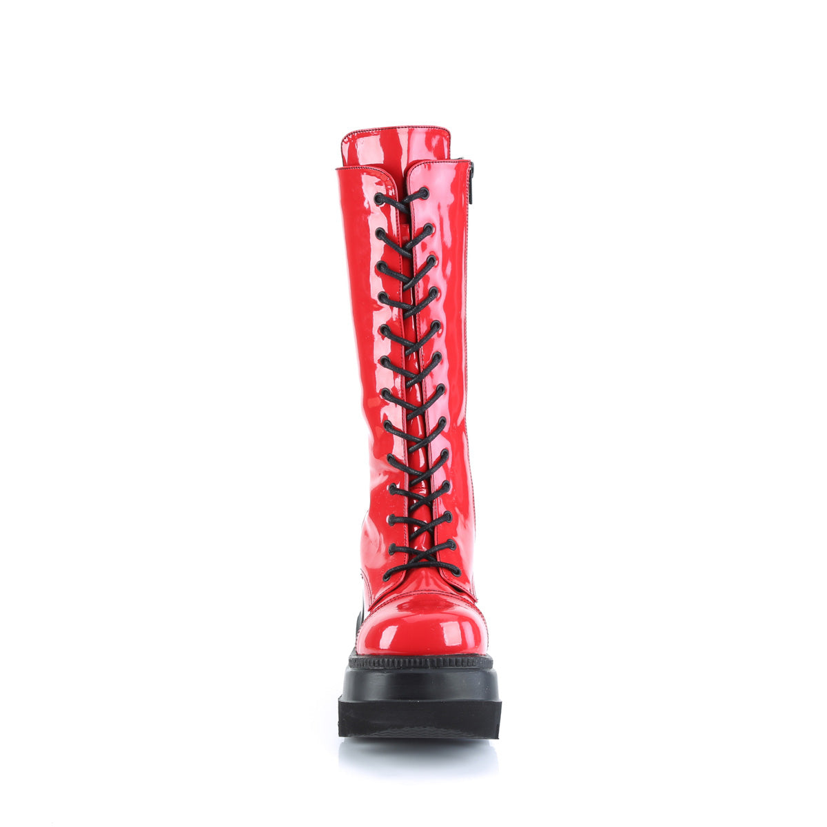 DemoniaCult  Boots SHAKER-72 Red Patent