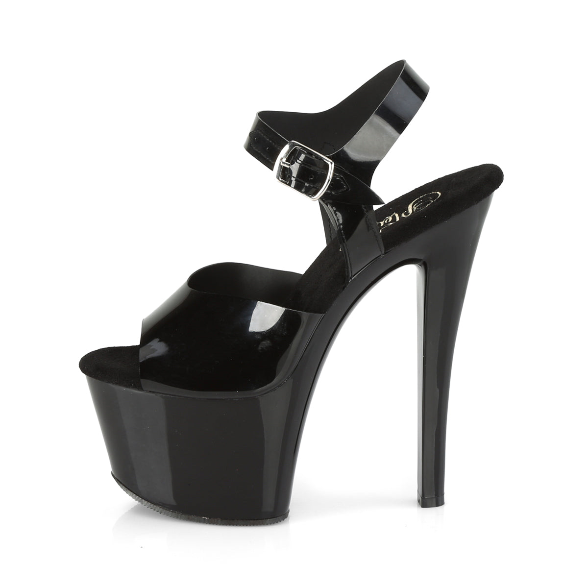 Pleaser Sandalias para mujer SKY-308n Blk (gelatina) TPU / BLK