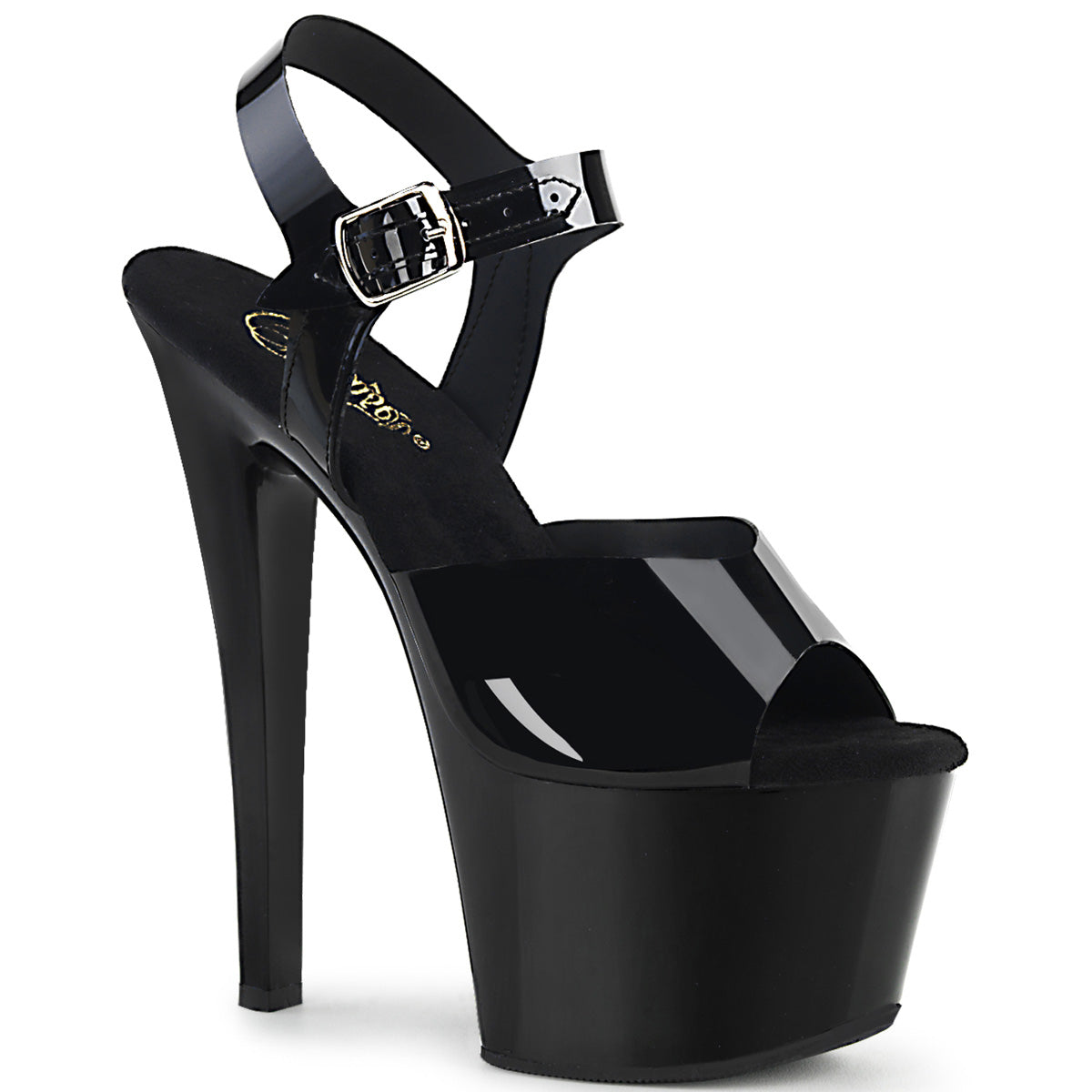 Pleaser Sandalias para mujer SKY-308n Blk (gelatina) TPU / BLK