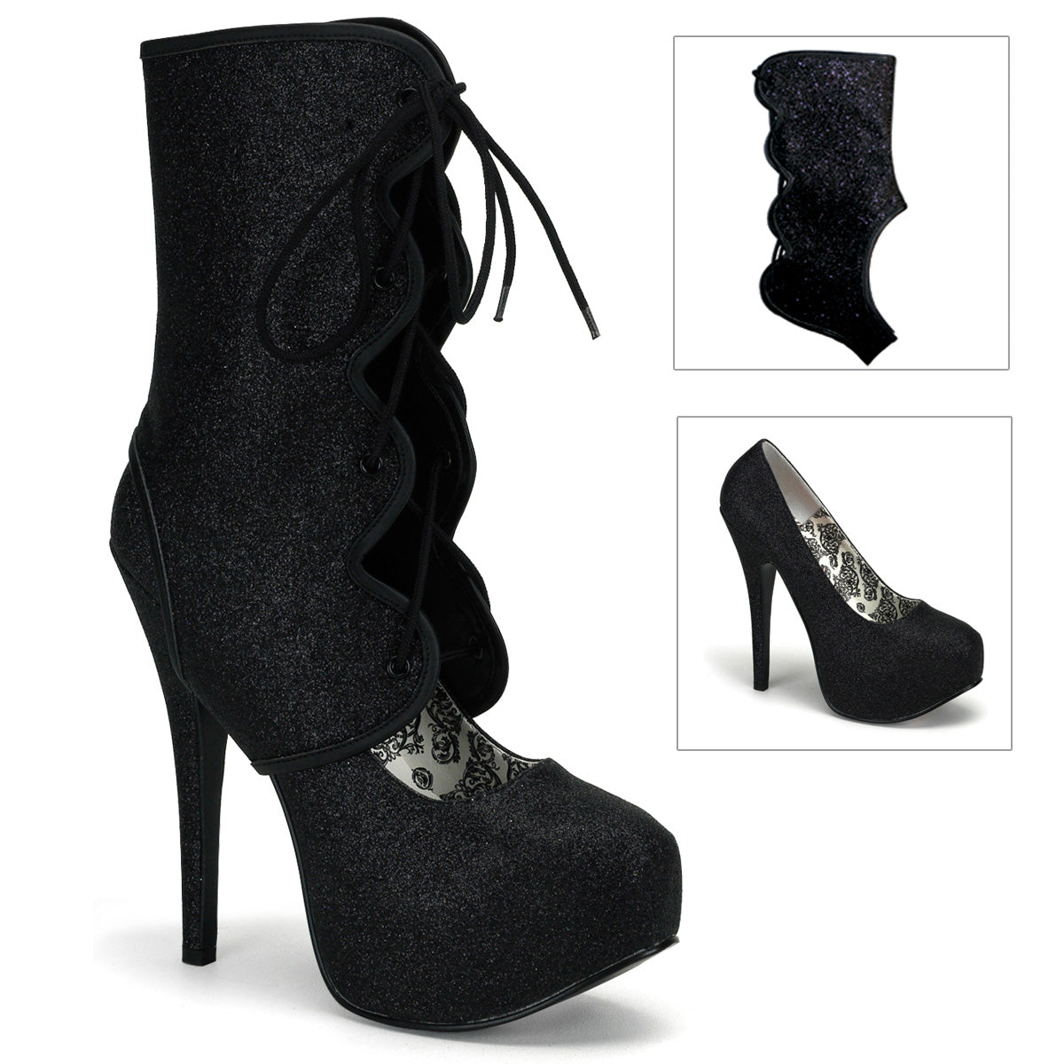 Bordello Bombas para mujer TEEZE-31g BLK MINI GLTR