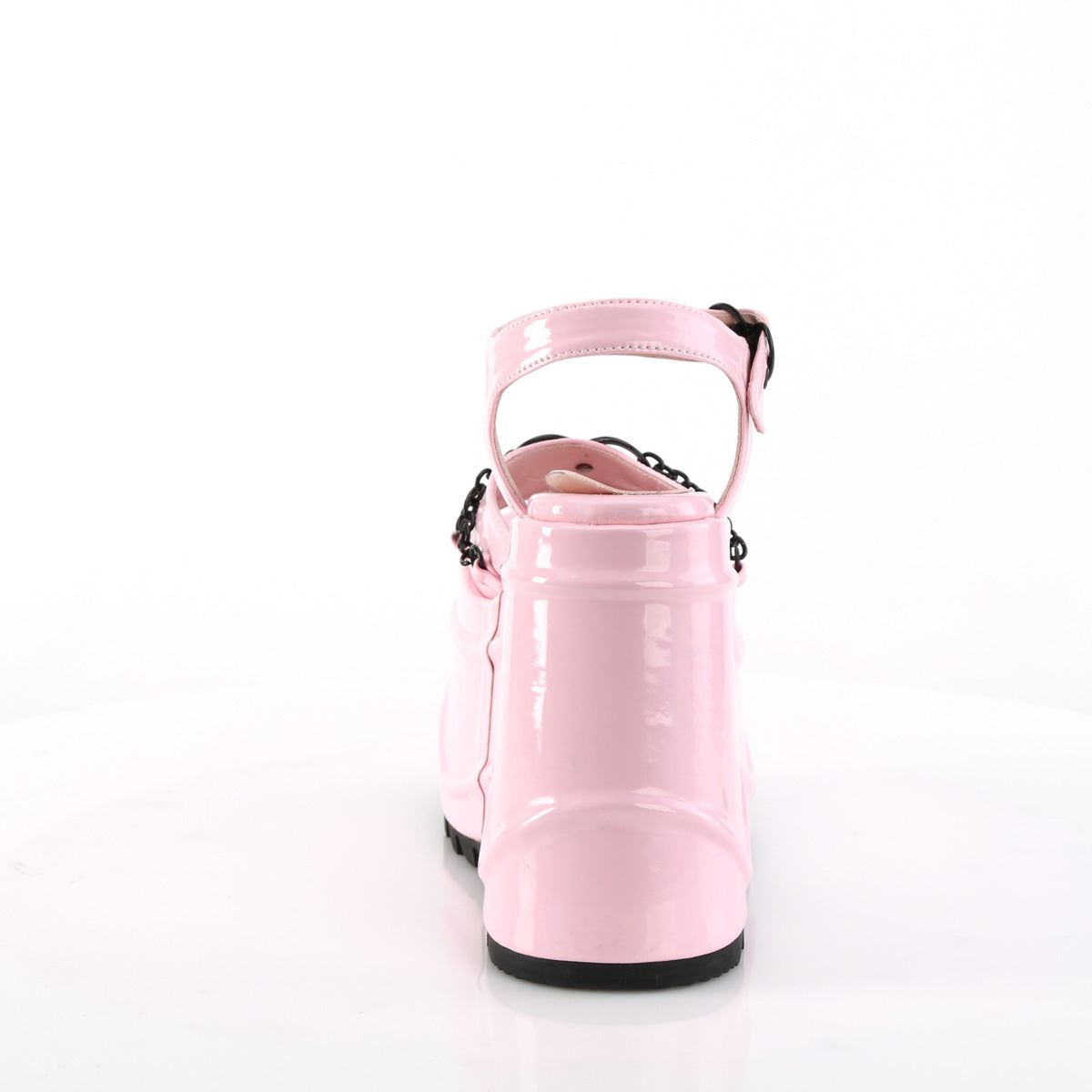 DemoniaCult Sandalias para mujeres WAVE-09 b.pink holograma